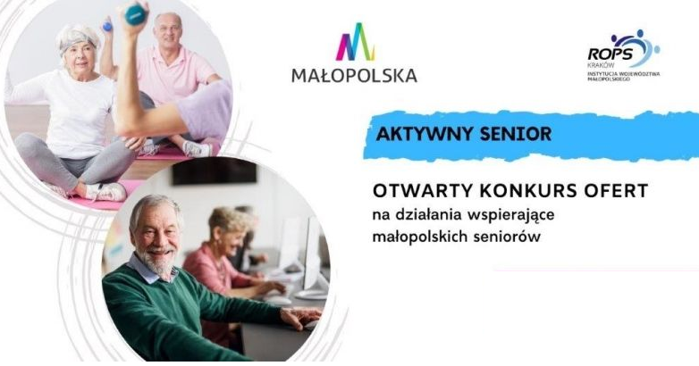 Otwarty konkurs ofert na działania wspierającego małopolskich seniorów